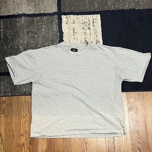 Hours Gray Men’s Drop Shoulder Short Sleeve Tee